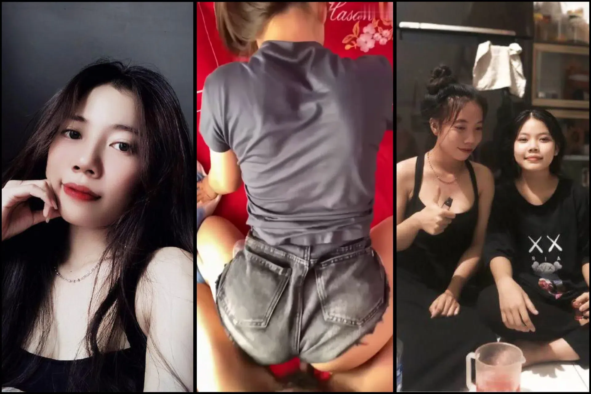 Ảnh thumbnail video Tới trọ bé ny chơi địt lén không kịp cởi đồ khi con em còn đang dưới gác kích thích cực nứng
